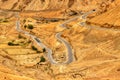 Zigzag road, Leh Srinagar Highway, Ladakh, Jammu and Kashmir, India