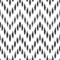 Zigzag seamless pattern. Royalty Free Stock Photo