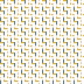 Zigzag seamless vector pattern. Blue and Yellow regular geometric texture. Royalty Free Stock Photo