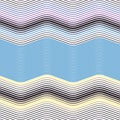 Zigzag Waves Spectrum Colorful Stripe Background Pattern Texture