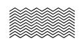 Zigzag Wavy Lines Black and White Pattern, Dynamic Texture Design, vector design Generative AI Royalty Free Stock Photo