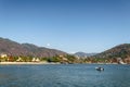 Zihuatanejo beach landscape in Guerrero Royalty Free Stock Photo