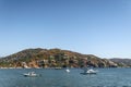 Zihuatanejo beach landscape in Guerrero Royalty Free Stock Photo