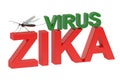 Zika virus concept Royalty Free Stock Photo