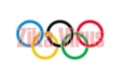 Zika Virus in front of blur olympic logo