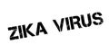 Zika Virus rubber stamp Royalty Free Stock Photo