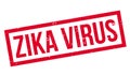 Zika Virus rubber stamp Royalty Free Stock Photo