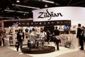 Zildjian booth Royalty Free Stock Photo