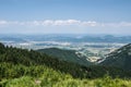 Zilina city with its surrounding in Slovakia Royalty Free Stock Photo