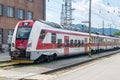 Train of Zeleznicna spolocnost Slovensko, a.s. ZSSK English: The Railway Company of Slovakia