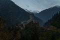 Zilkale Castle Rize Turkey Stones Mountains Trees Snow