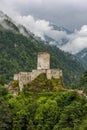 Zilkale Castle in Rize, Turkey.