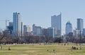 Zilker park in Ausitn Royalty Free Stock Photo