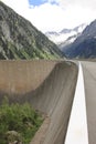 ZillergrÃÂ¼ndl Dam and Schlegeis Kees, Austria