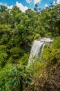 Zillie Falls in the summer in Queensland, Australia Royalty Free Stock Photo