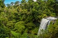 Zillie Falls in the summer in Queensland, Australia Royalty Free Stock Photo