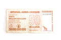 Zimbabwe dollars Royalty Free Stock Photo