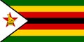 Zimbabwe flag vector. Illustration of Zimbabwe flag