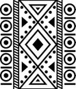 Zimbabwe pattern motif sign illustration