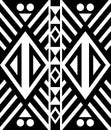 Zimbabwe pattern motif sign