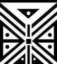 Zimbabwe pattern motif sign