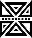 Zimbabwe pattern motif sign