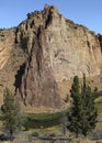 Crooked River, Smith Rock State Park, Oregon Royalty Free Stock Photo