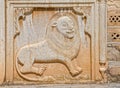 Zinat ol Molk House lion relief