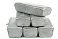 Zinc bars Royalty Free Stock Photo