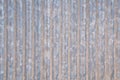 Zinc galvanized corrugated pattern