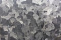 Zinc galvanized metal texture. Close up background. Royalty Free Stock Photo