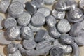 Zinc granulate Royalty Free Stock Photo
