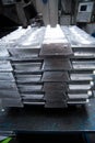 Zinc, a lustrous diamagnetic metal Royalty Free Stock Photo