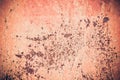 Zinc rust texture background. Old brown zinc rust pattern. Royalty Free Stock Photo