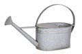 Zinc watering can, isolated