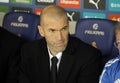 Zinedine Zidane of Real Madrid Royalty Free Stock Photo