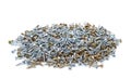 Zinked and anodized screws Royalty Free Stock Photo