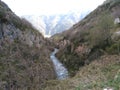 Zinqueta river, pyrinees Royalty Free Stock Photo