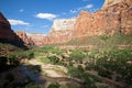 Zion Canyon Royalty Free Stock Photo