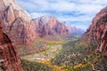 Zion Canyon Royalty Free Stock Photo