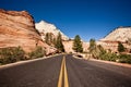 Zion Canyon National Park, Utah Royalty Free Stock Photo