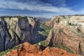 Zion Canyon From Observation Point