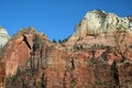 Zion Canyon Overlook Royalty Free Stock Photo