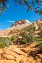 Zion N.P. - Canyon Overlook Trail Royalty Free Stock Photo