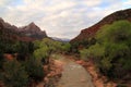 Zion National Park Landscape Royalty Free Stock Photo