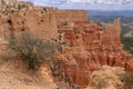 Brice canyon landscape state of Utah. Royalty Free Stock Photo