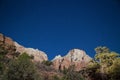 Zion National Park Moonlit Landscape