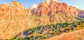 Zion National Park Mountain View overlook, Utah