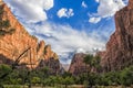 Zion national park Royalty Free Stock Photo