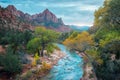 Zion National Park, USA Royalty Free Stock Photo